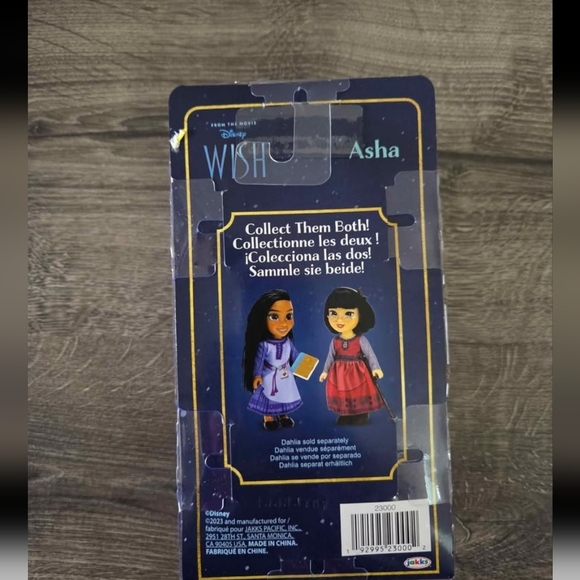 Disney Wish Asha Doll - Purple NEW - Picture 3 of 3